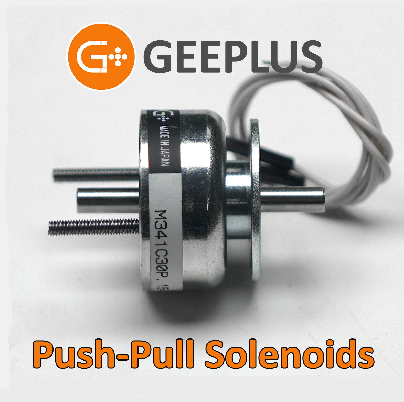 Mini PushPull Solenoids From Geeplus Offer High Force Using Low Power
