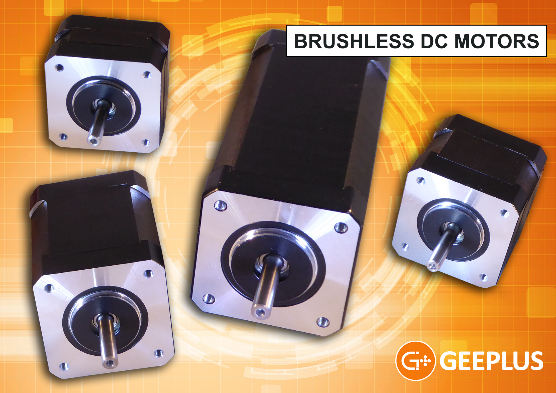 Geepluis Brushless DC Motor