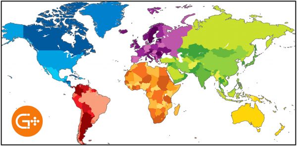 World Map Geeplus representatives