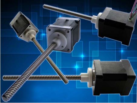 Stepper Motors with lead screws from Geeplus