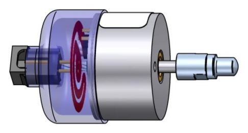 Voice Coil Motor End cover and flex circuit