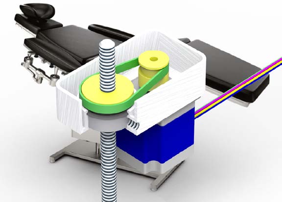 Leadscrew Actuator diagram drawing