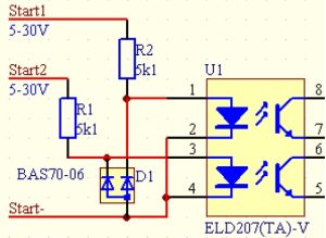 Geeplus PHu50 control circuit Terminal Diagram